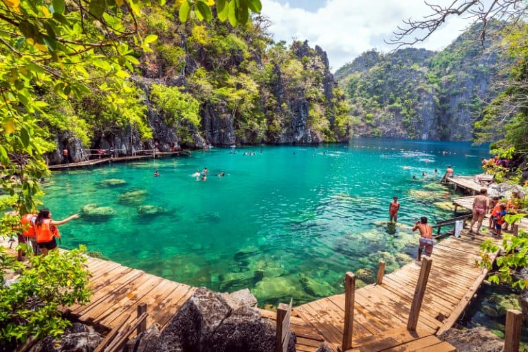 Kayangan Lake in Coron Island Palawan