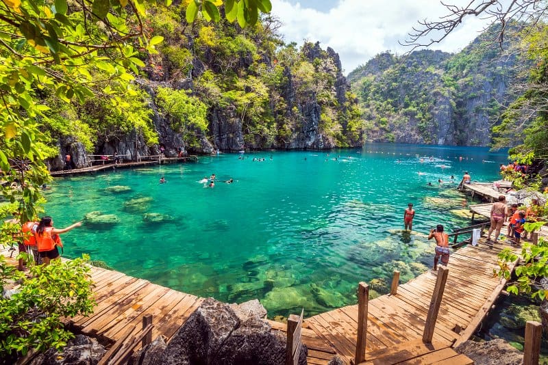 Kayangan Lake in Coron Island Palawan