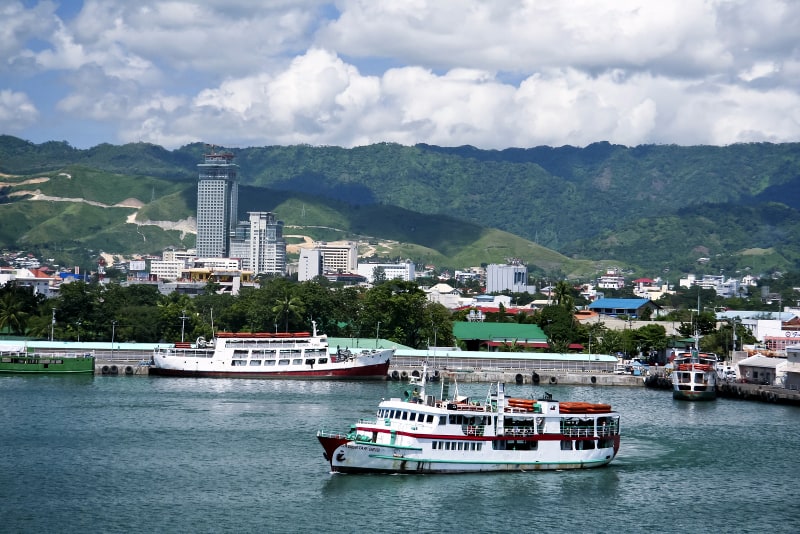 Passenger Ferries at the port of Cebu