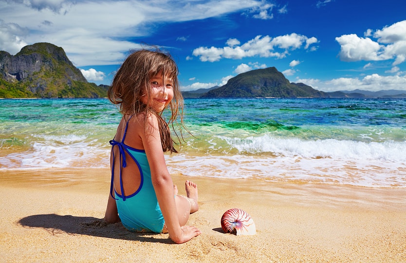 El Nido with kids
