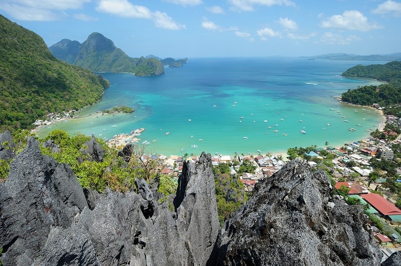 Taraw cliff El Nido Palawan