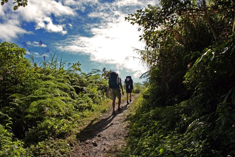 Trekking in Sagada