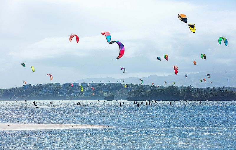 Kite Surfing in Boracay Island