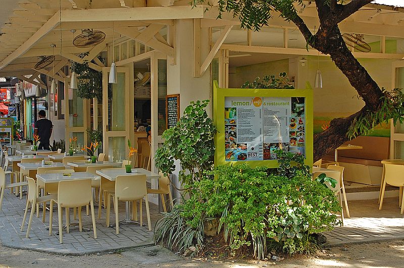 Lemon cafe and restaurant Boracay Island