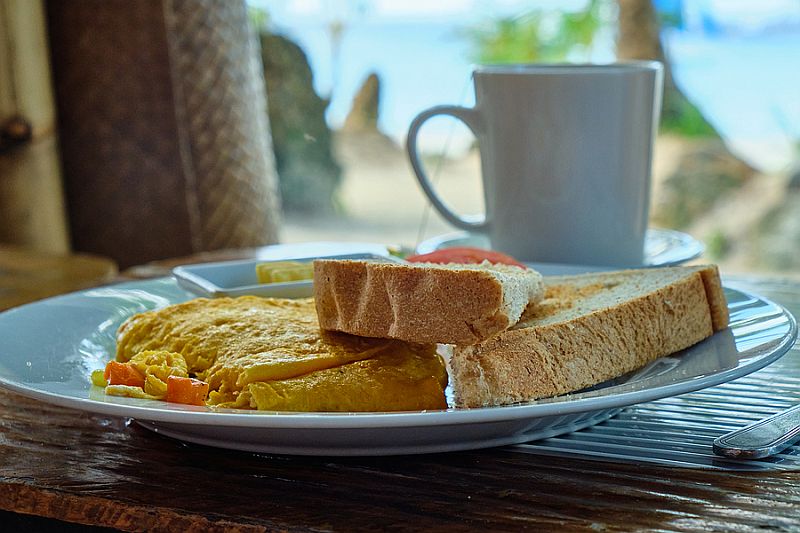 Breakfast on Boracay island