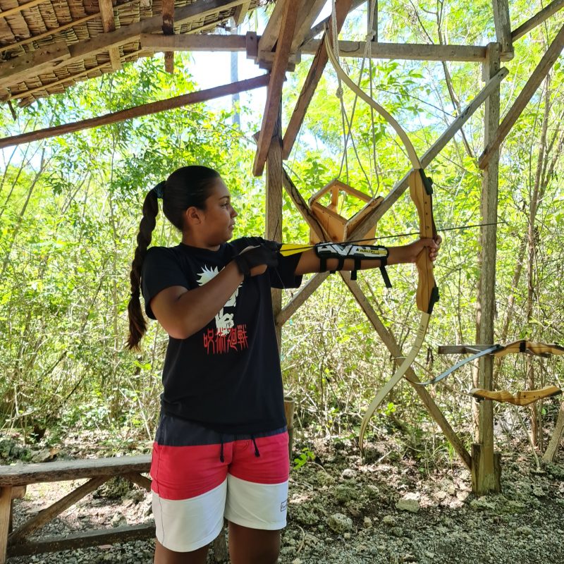 Julia daughter Archery Asia