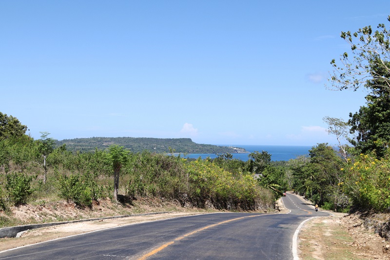 Siquijor Island road