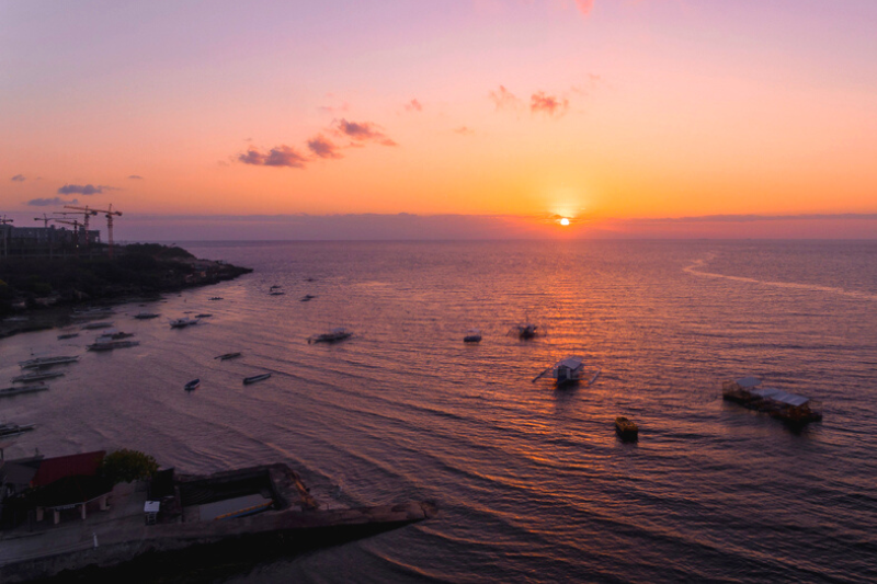 Sunset at Mactan Island Cebu